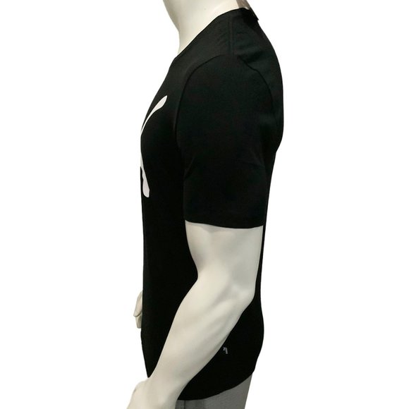 NWT PUMA MSRP $42.99 BIG CAT LOGO MEN'S BLACK CREW NECK SHORT SLEEVE T-SHIRT - Picture 3 of 5